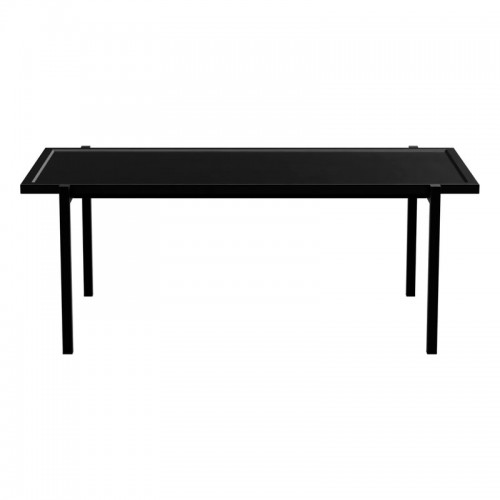 Nichba Coffee 테이블 115 x 55 cm 블랙 NIC-L100119