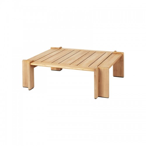 GUBI 구비 Atmosfera coffee 테이블 113 x 100 cm teak GB10086051