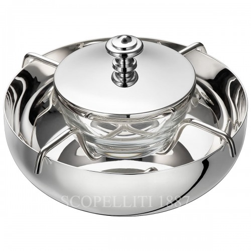 크리스토플레 C아비아R Serving Set Albi 실버 접시D Christofle Caviar Serving Set Albi Silver Plated 00681