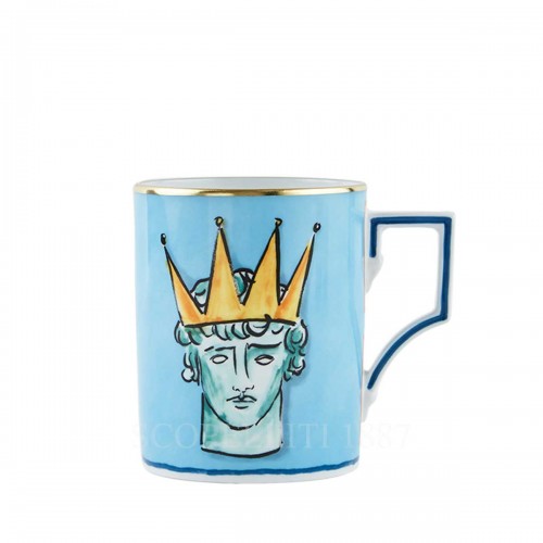 GINORI 1735 Ginori 머그 씨 블루 il Viaggio di Nettuno Ginori 1735 Ginori Mug Sea Blue il Viaggio di Nettuno 00945