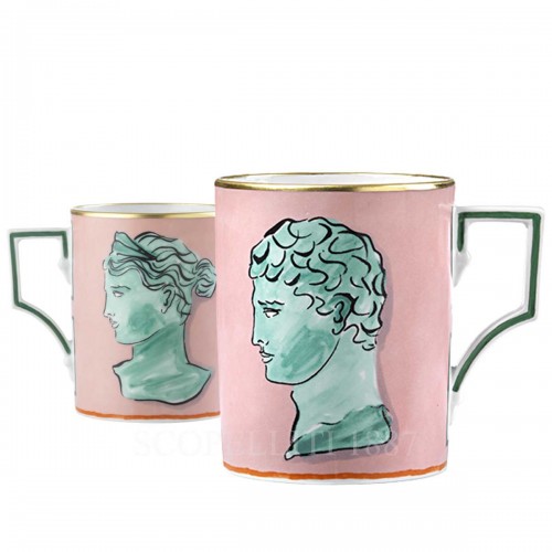 GINORI 1735 Ginori 머그 핑크 il Viaggio di Nettuno Ginori 1735 Ginori Mug Pink il Viaggio di Nettuno 00944