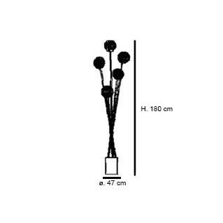 ITALAMP 2392/P Tea 스탠드조명 플로어스탠드 Italamp 2392/P Tea Floor Lamp 28545