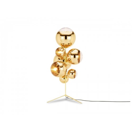 톰딕슨 거울 Ball Stand 샹들리에 골드 / Tom Dixon Mirror Ball Stand Chandelier Gold 28324