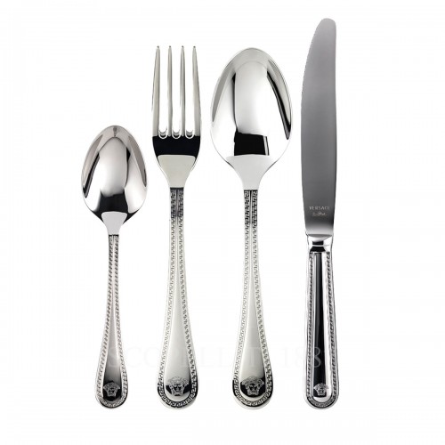 베르사체 24 pcs Gift Set Greca 커트러리 NEW Versace 24 pcs Gift Set Greca Cutlery NEW 02213