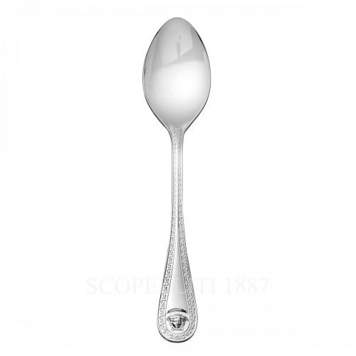 베르사체 샐러드 Spoon 라지 메두사 커트러리 실버 접시 Versace Salad Spoon Large Medusa Cutlery Silver Plated 02201