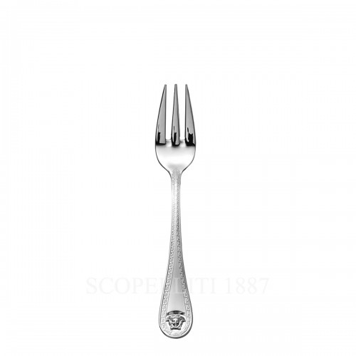 베르사체 케이크 Fork 메두사 커트러리 실버 접시D Versace Cake Fork Medusa Cutlery Silver Plated 02196