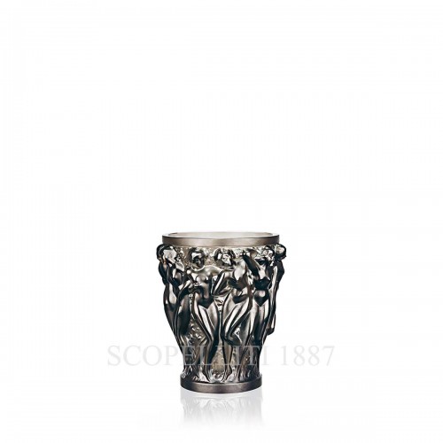 LALIQUE Bacchantes Small 크리스탈 화병 꽃병 브론즈 Lalique Bacchantes Small Crystal Vase Bronze 01803