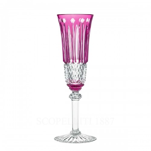 SAINT LOUIS Tommy 샴페인 Flute Amethyst Saint Louis Saint Louis Tommy Champagne Flute Amethyst 01744