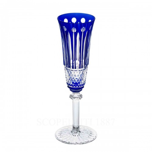 SAINT LOUIS Tommy 샴페인 Flute 다크 블루 Saint Louis Saint Louis Tommy Champagne Flute Dark Blue 01743