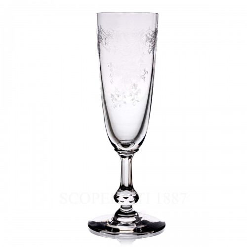 SAINT LOUIS Cleo 샴페인 크리스탈 글라스 Saint Louis Cleo Champagne Crystal Glass 01719