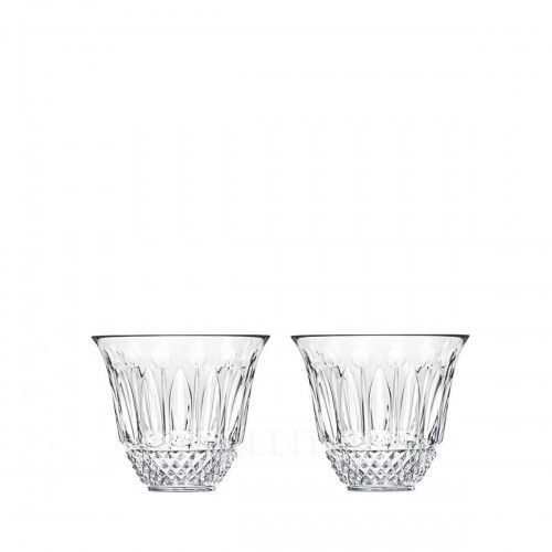 SAINT LOUIS Tommy Set of 2 Flared 텀블러 Clear Saint Louis Saint Louis Tommy Set of 2 Flared Tumblers Clear 01691