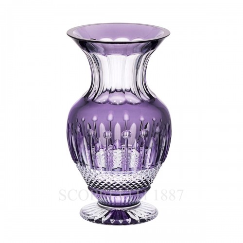 SAINT LOUIS Tommy Violet 크리스탈 화병 꽃병 Saint Louis Saint Louis Tommy Violet Crystal Vase 01659