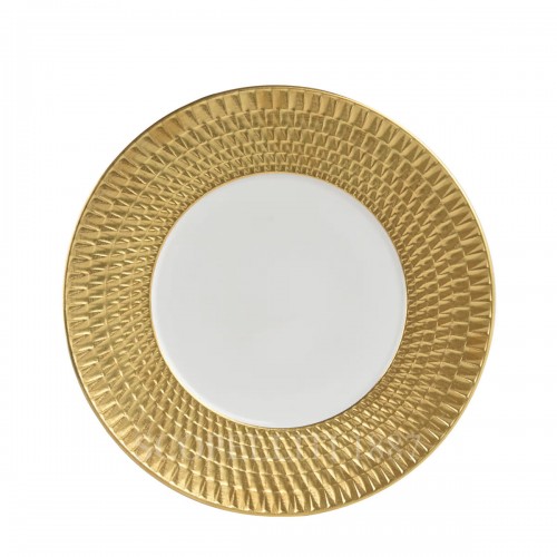 BERNARDAUD 샐러드 접시 Twist 골드 Bernardaud Salad Plate Twist Gold 01637