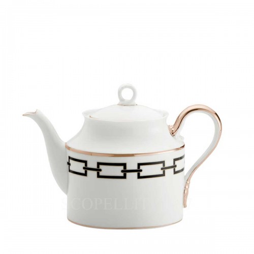 GINORI 1735 Ginori 티포트 Catene 블랙 Ginori 1735 Ginori Teapot Catene Black 01632