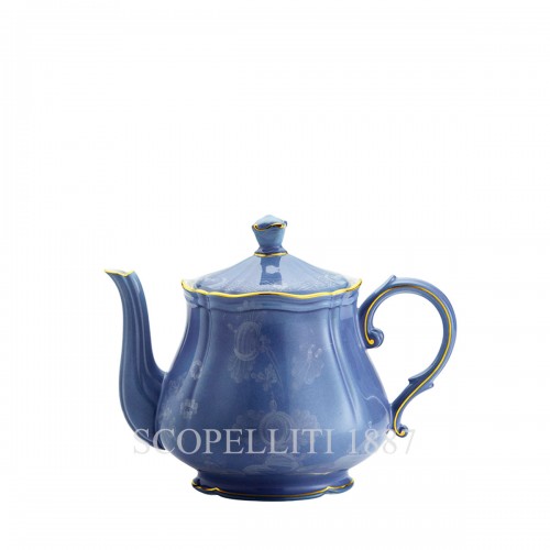 GINORI 1735 티포트 오리엔트E Italiano Pervinca Ginori 1735 Teapot Oriente Italiano Pervinca 01620