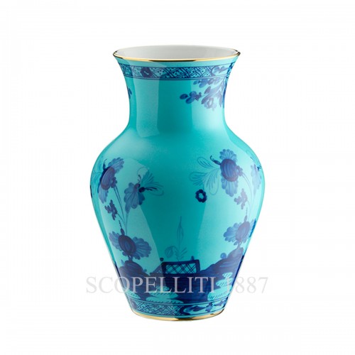 GINORI 1735 라지 Ming 화병 꽃병 오리엔트E Italiano Iris Ginori 1735 Large Ming Vase Oriente Italiano Iris 01459