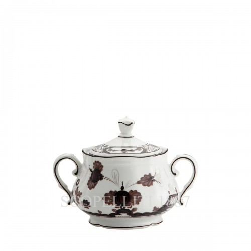 GINORI 1735 Sugar 볼 With Lid 오리엔트E Italiano Albus Ginori 1735 Sugar Bowl With Lid Oriente Italiano Albus 01317