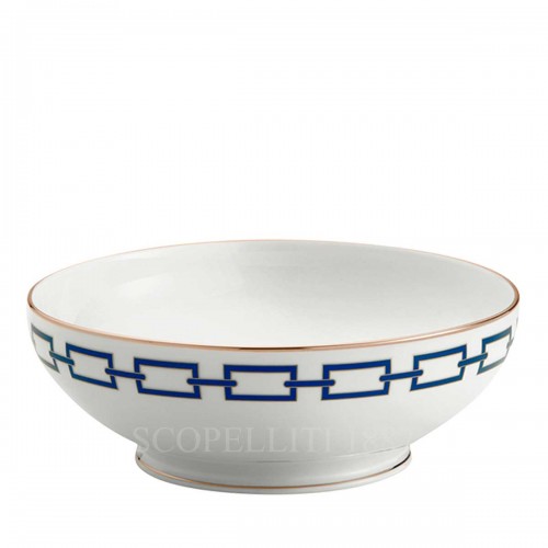 GINORI 1735 Ginori 샐러드볼 Catene 블루 Ginori 1735 Ginori Salad Bowl Catene Blue 01306