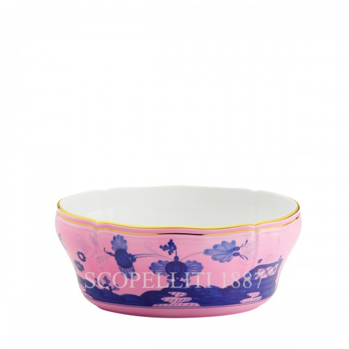 GINORI 1735 오발 샐러드볼 오리엔트E Italiano Azalea Ginori 1735 Oval Salad Bowl Oriente Italiano Azalea 01295