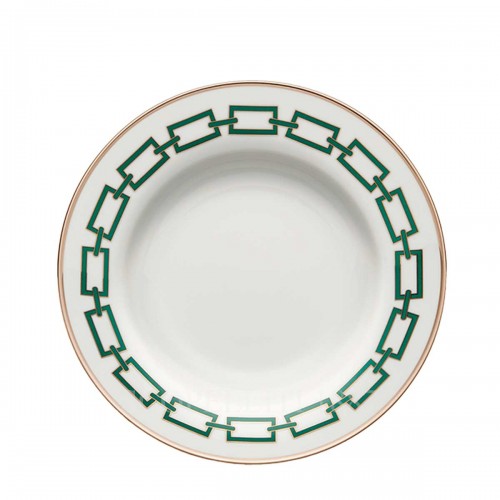 GINORI 1735 Ginori 파스타접시 Catene 그린 Ginori 1735 Ginori Soup Plate Catene Green 01116