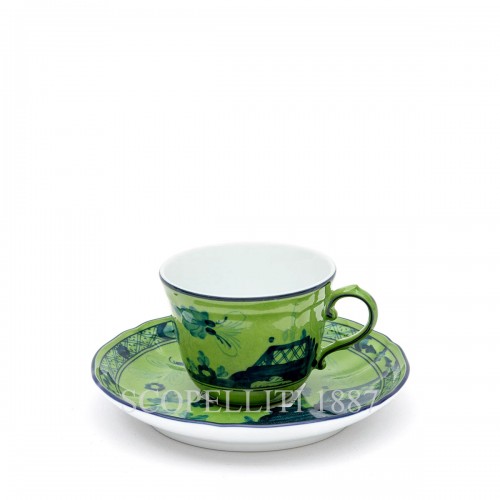 GINORI 1735 Coffee 컵앤소서 오리엔트E Italiano Malachite Ginori 1735 Coffee Cup and Saucer Oriente Italiano Malachite 00992