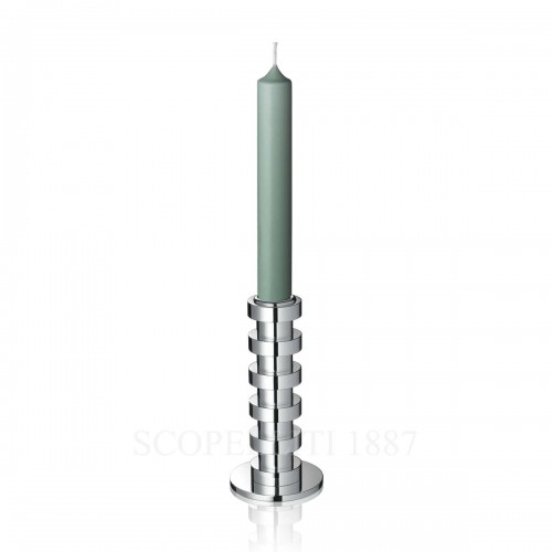 PUIFORCAT 촛대 라지 Ruban 실버 접시D Puiforcat Candlestick large Ruban Silver Plated 00857