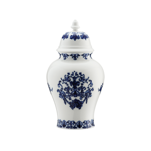 지노리 1735 Potiche 화병 꽃병 Babele Blu Ginori Vase 01146