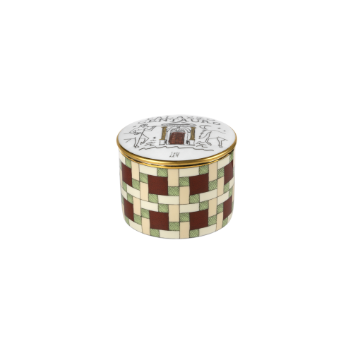 지노리 1735 포셀린 box Palazzo Centauro Ginori Porcelain 01034