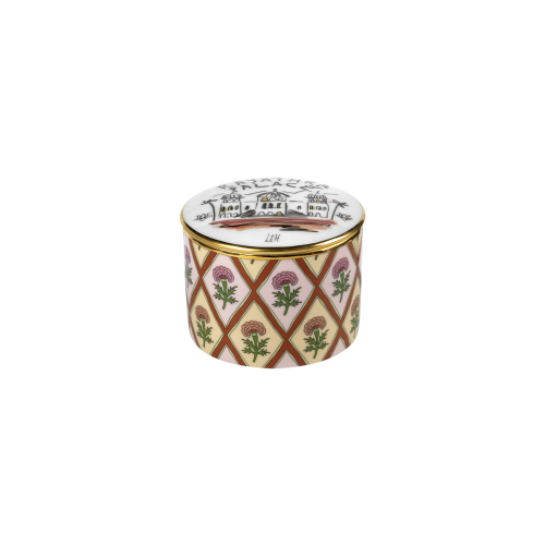 지노리 1735 포셀린 box Rajathra PA레이스 Ginori Porcelain Palace 01033