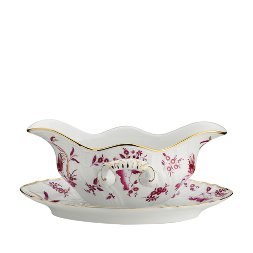 지노리 1735 Gravy boat Oro Di Doccia Magenta Ginori 01025
