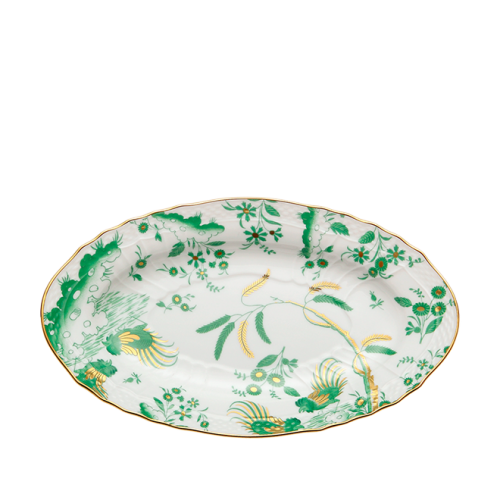 지노리 1735 Pickle 디쉬 Oro Di Doccia Giada Ginori dish 00919