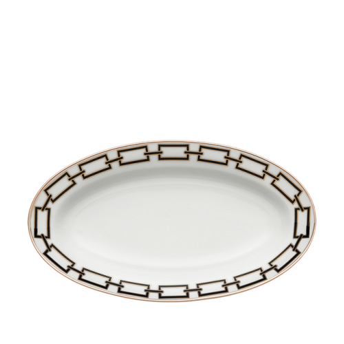 지노리 1735 Pickle 디쉬 Catene Nero Ginori dish 00913