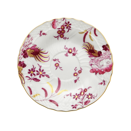 지노리 1735 Espresso 소서 Oro Di Doccia Magenta Ginori saucer 00819