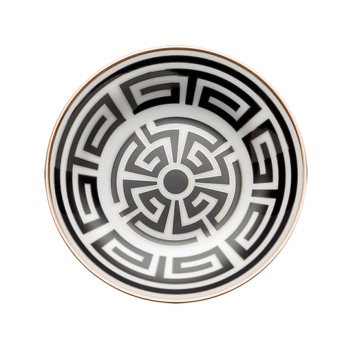 지노리 1735 Espresso 소서 Labirinto Nero Ginori saucer 00798