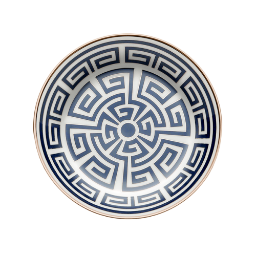 지노리 1735 Tea 소서 Labirinto Zaffiro Ginori saucer 00796