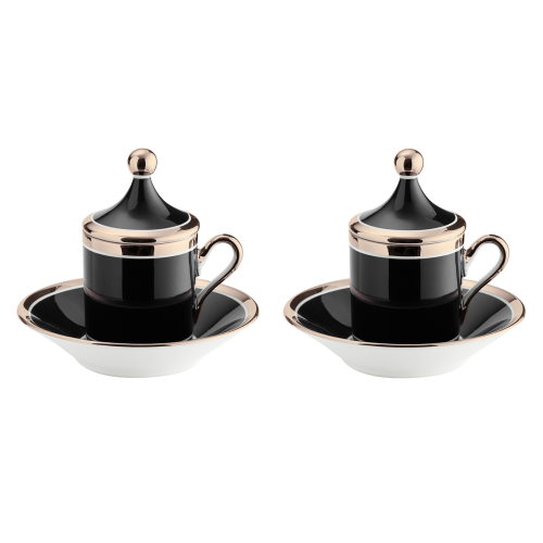 지노리 1735 Espresso set for two Contessa Onice Ginori 00519
