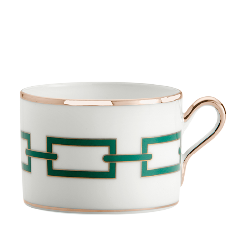 지노리 1735 Tea cup Catene Smeraldo Ginori 00446