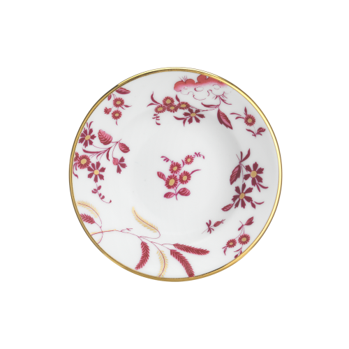 지노리 1735 Soy sauce cup 소서 Oro di Doccia Magenta Ginori saucer 00391