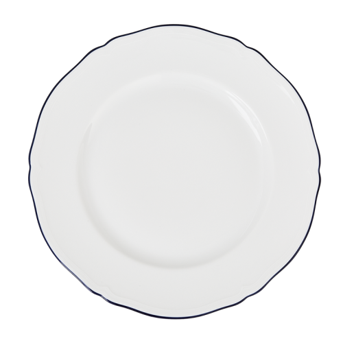 지노리 1735 Charger 접시 Corona blu 코발트 Ginori plate cobalto 00280