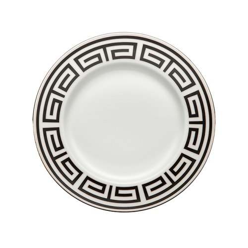 지노리 1735 Charger 접시 Labirinto Nero Ginori plate 00027