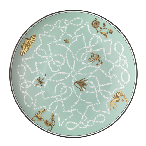 지노리 1735 Charger 접시 Arcadia Acquamarina Ginori plate 00004
