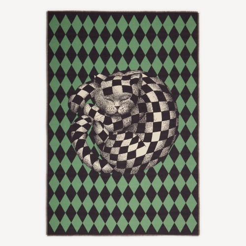 포르나세티 Plaid High Fidelity Losanghe Fornasetti Plaid High Fidelity Losanghe 00781
