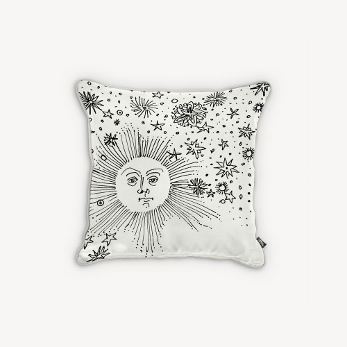 포르나세티 쿠션 Solamente Fornasetti Cushion Solamente 00756