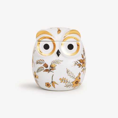 포르나세티 Jar Civetta Fiorata Fornasetti Jar Civetta Fiorata 00715