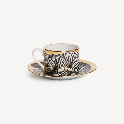 포르나세티 Tea cup High Fidelity Tigrato Fornasetti Tea cup High Fidelity Tigrato 00579