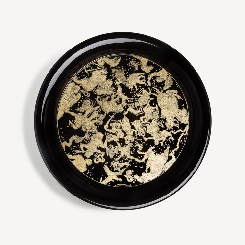 포르나세티 트레이 Emisfero Fornasetti Tray Emisfero 00367