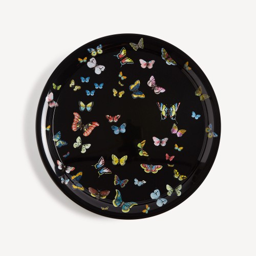 포르나세티 트레이 Farfalle Fornasetti Tray Farfalle 00356