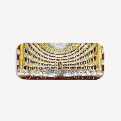 포르나세티 트레이 Teatro AL라 스칼라 Interno Fornasetti Tray Teatro alla Scala Interno 00327
