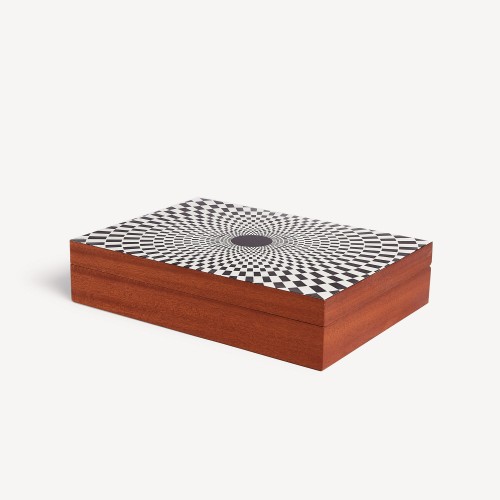 포르나세티 Wooden box Egocentrismo Fornasetti Wooden box Egocentrismo 00303