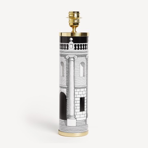 포르나세티 Cylindrical lamp base Casa con Colonne Fornasetti Cylindrical lamp base Casa con Colonne 00180